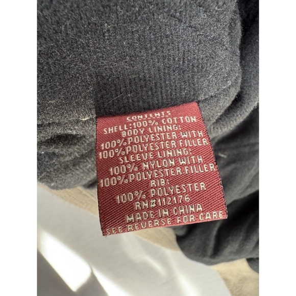 Dri Duck Canvas Work Coat Mens 2XL XXL Hooded Insulated Chore Jacket Work Logo - Picture 3 of 10